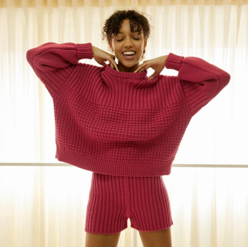 The Knotty Ones Cotton Sweater